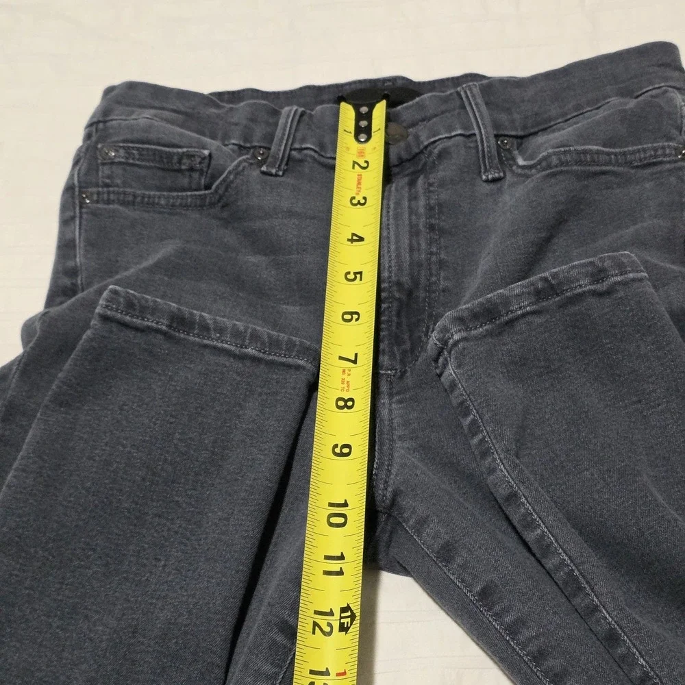 Joe's Jeans The Charlie High Rise Skinny Ankle Jeans‎ Black/Gray Women's Size 28